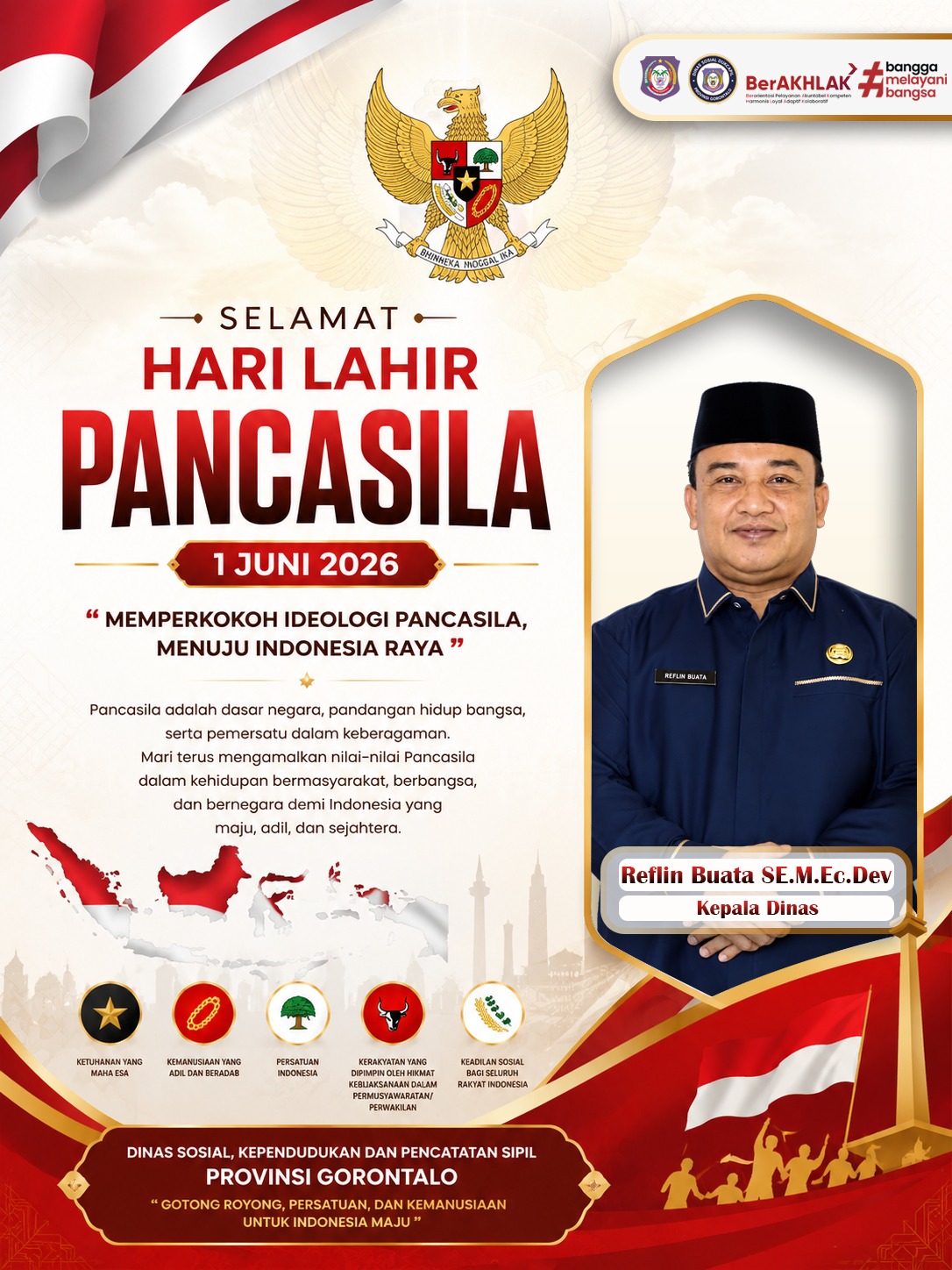 HARI LAHIR PANCASILA ( 01 juni 2026 )