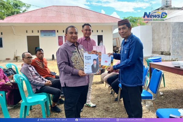 Dinsosdukcapil Lepas Burhanuddin Napu Memasuki Masa Purna Tugas