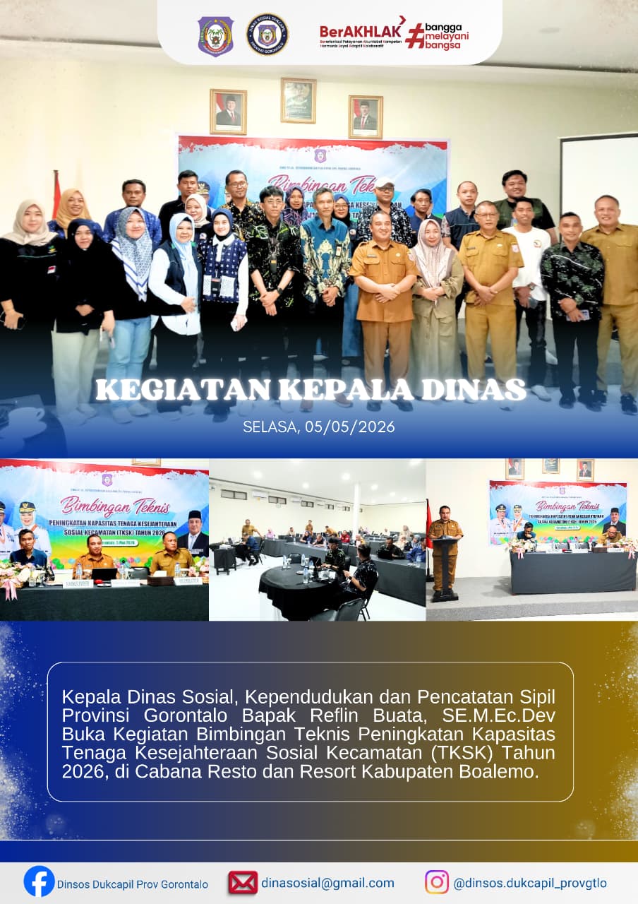 KEGIATAN KEPALA DINAS