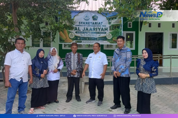 Dinsosdukcapil Gorontalo Dampingi BALKS Makassar Lakukan Visitasi Akreditasi LKSA di Gorontalo Utara