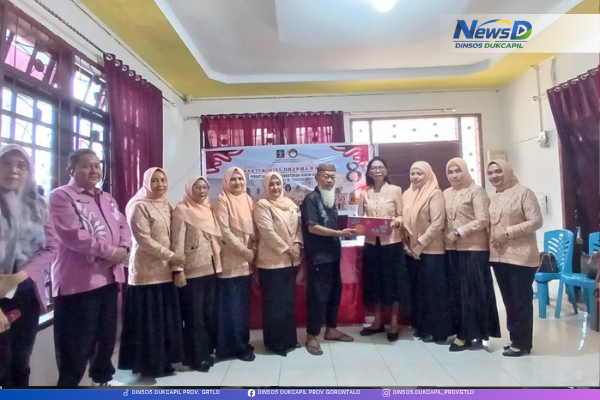 Oma-Opa di Panti Griya Lansia Jannati Dapat Perhatian, Kemenkum Gorontalo Bawa Bantuan